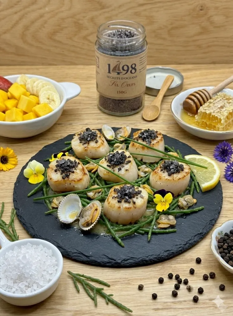 Mise en situation culinaire de Sel Oeuf