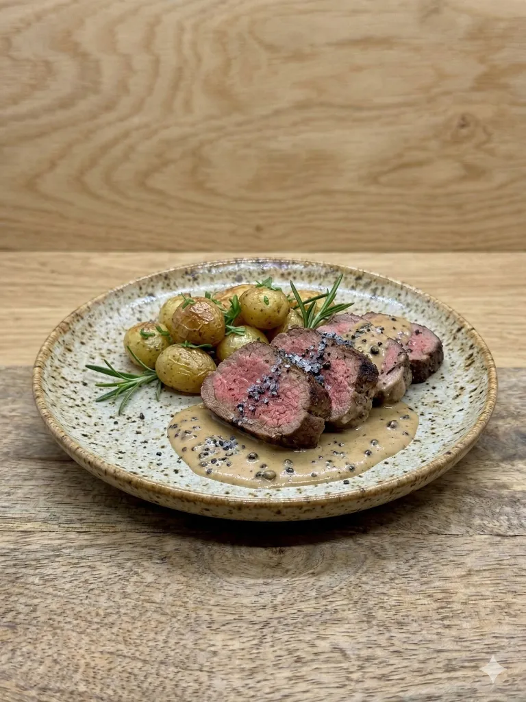 Mise en situation culinaire de Sel Volcanique