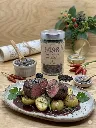 Mise en situation culinaire de Sel de Lave