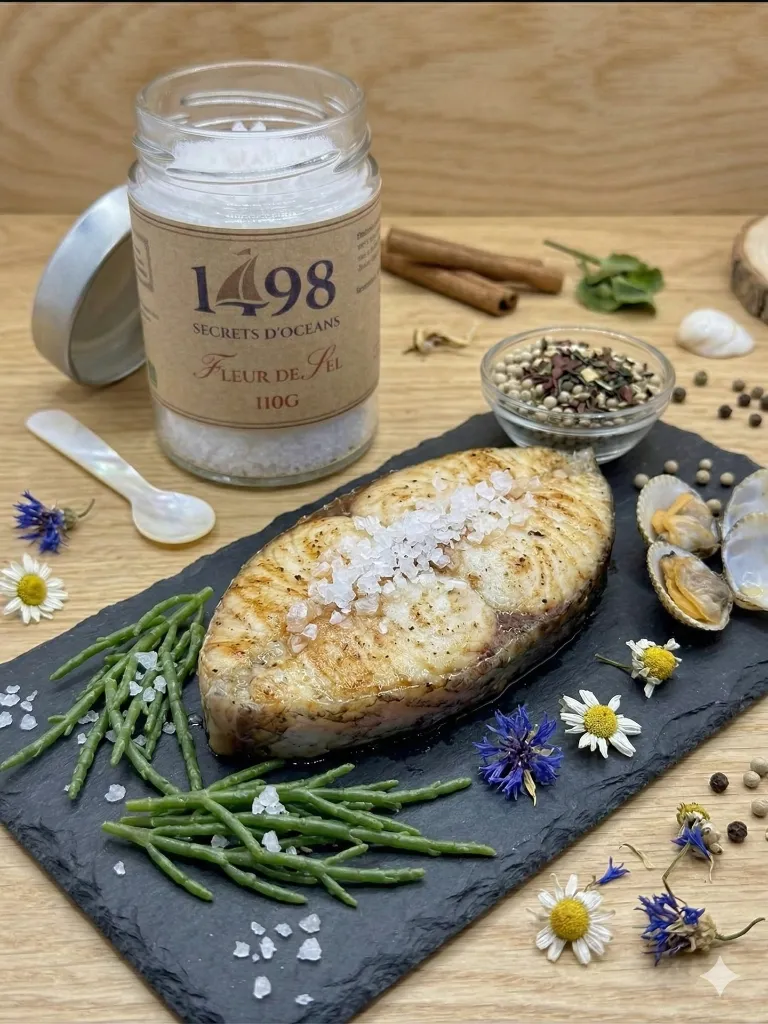 Mise en situation culinaire de Fleur de Sel