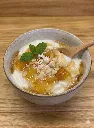Mise en situation culinaire de Miel Ananas