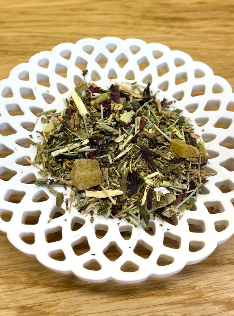 Gros plan sur Infusion Relaxante