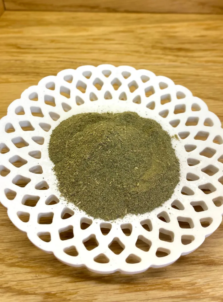Gros plan sur Thé Vert Matcha