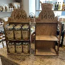 Présentoir 1498 à 12 pots, vide avant garnissage