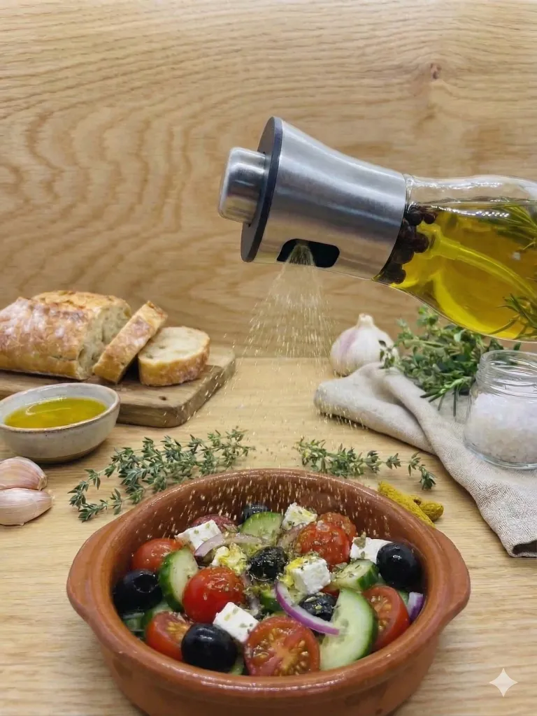 Mise en situation culinaire de Huile d'Olive Boost