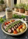 Mise en situation culinaire de Chimichurri