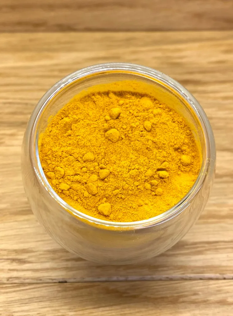 Gros plan sur Curcuma