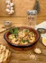 Mise en situation culinaire de Ail finement haché