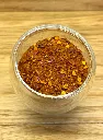 Gros plan sur Piment de Cayenne haché