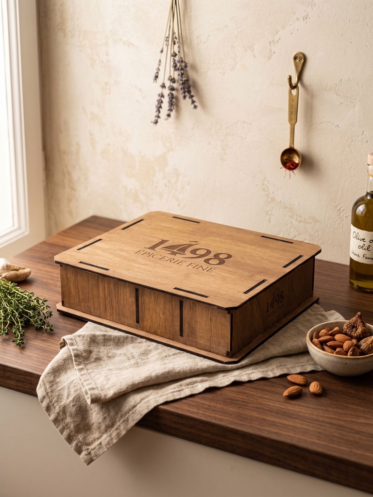 Coffret ambiance cuisine (photo générée)