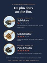 3 sels pimentés des Canaries, du plus doux au plus fou