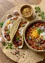 Mise en situation culinaire de Mélange Tex-mex