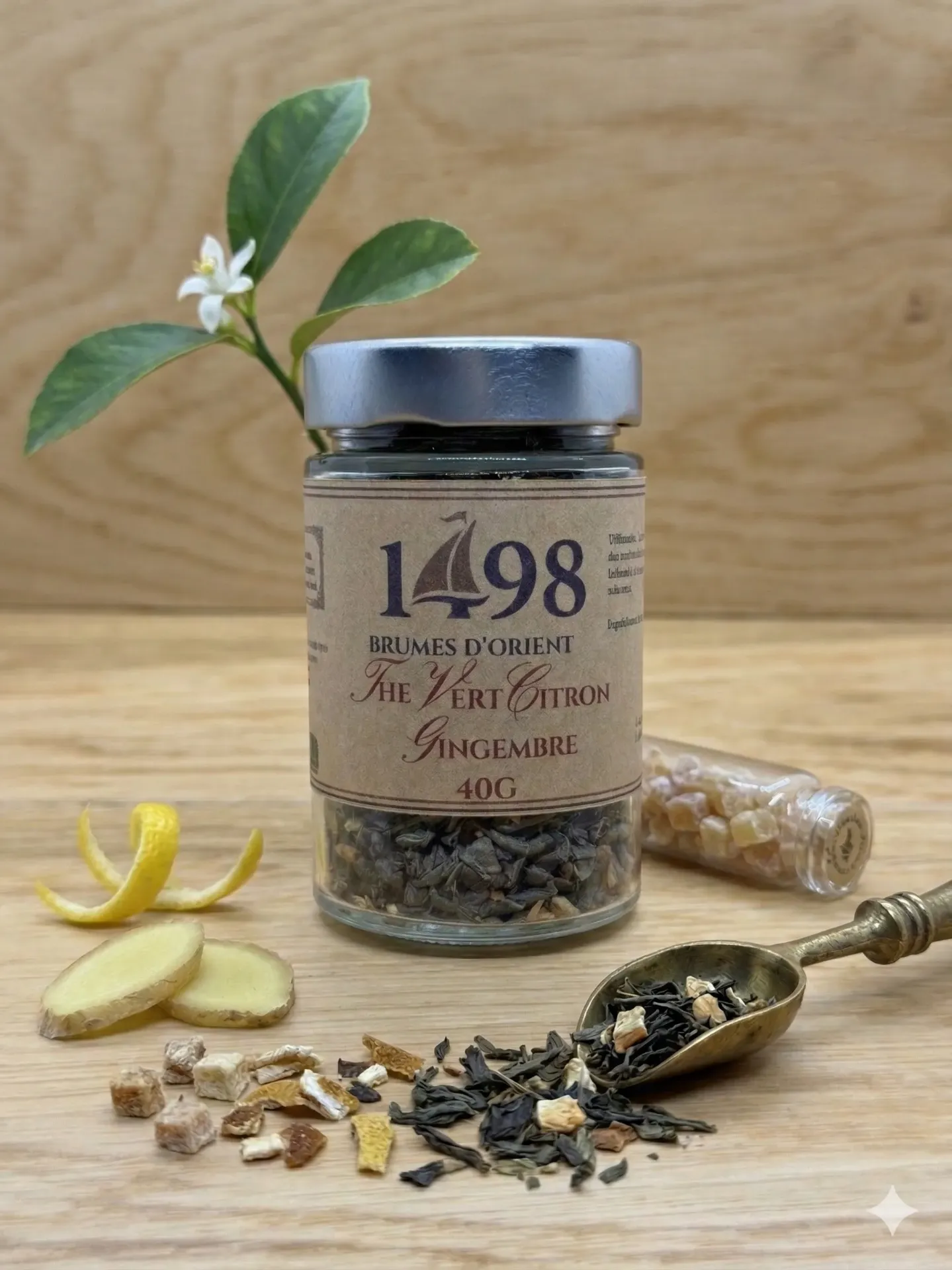 Thé Vert Citron Gingembre