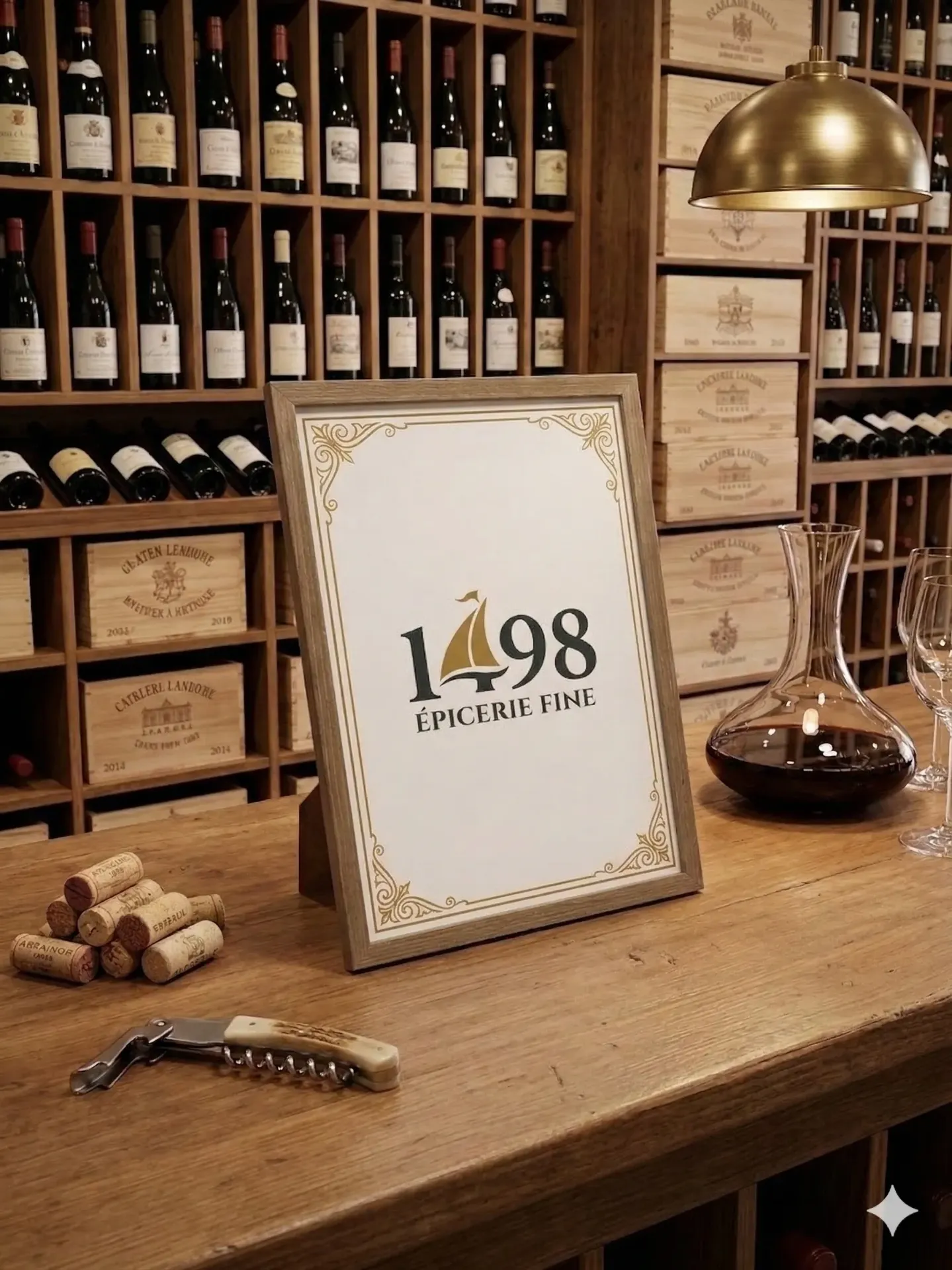 Cadre 1498 (Blanc)