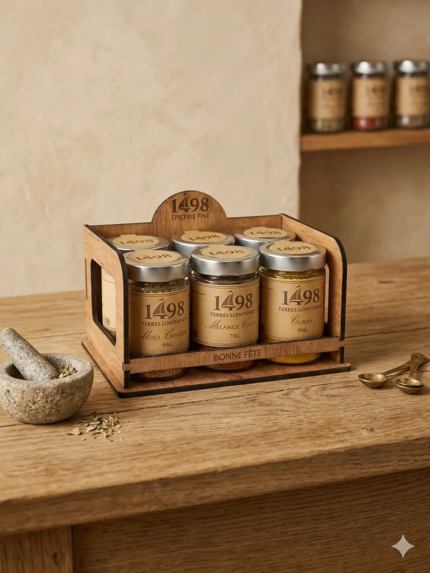 Kit 6 Pots 1498 : L'Expérience Dégustation Sur-Mesure