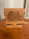 Coffret cadeau gravé · 3 moulins de sels pimentés des Canaries