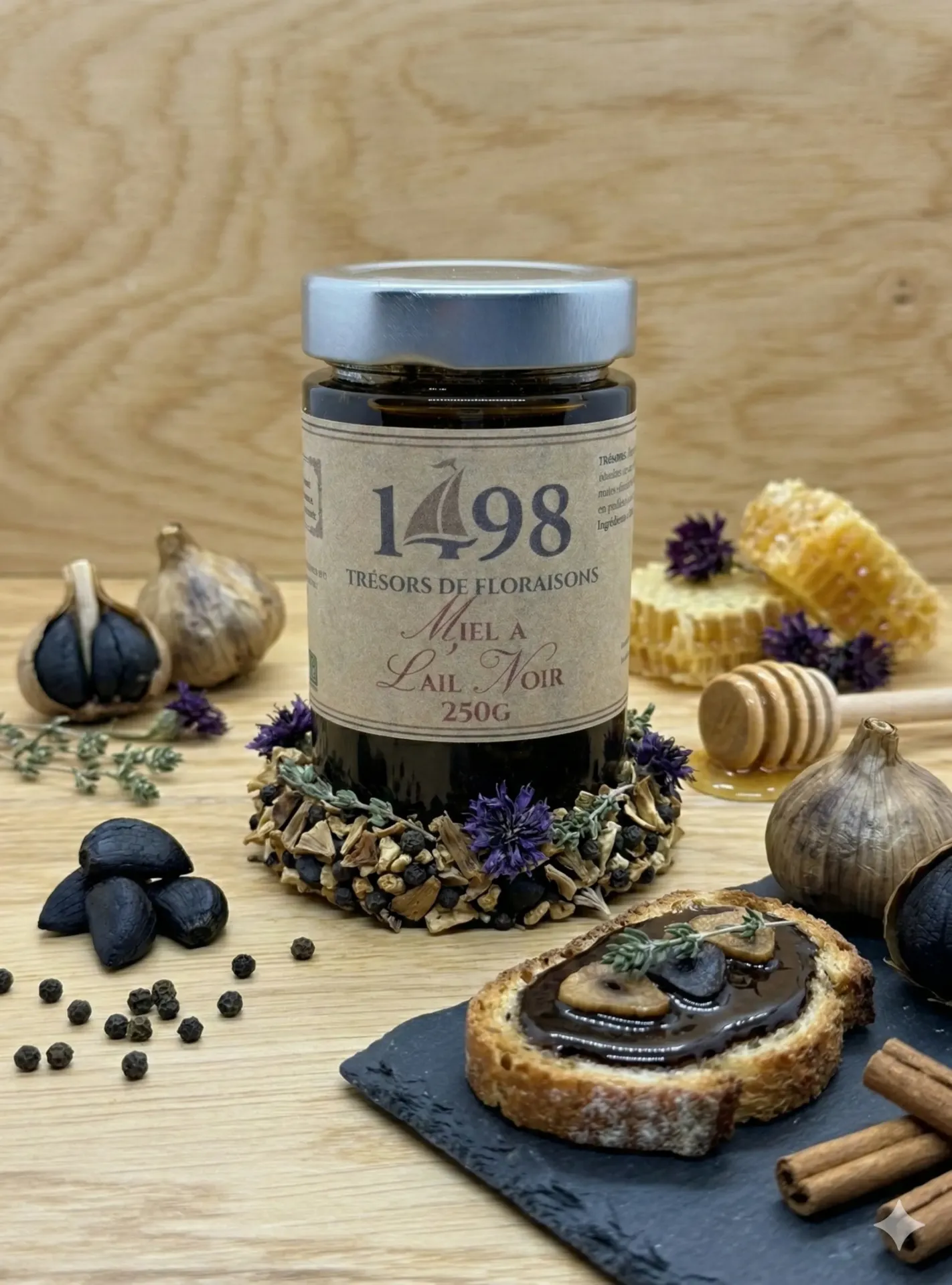 Miel à l'Ail Noir