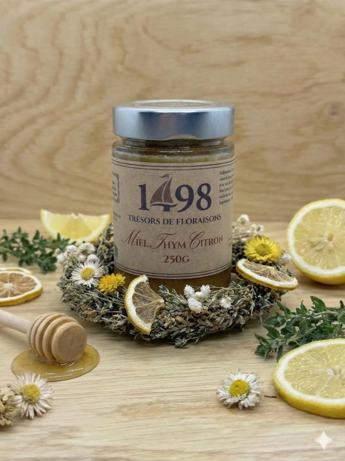 Miel Thym Citron